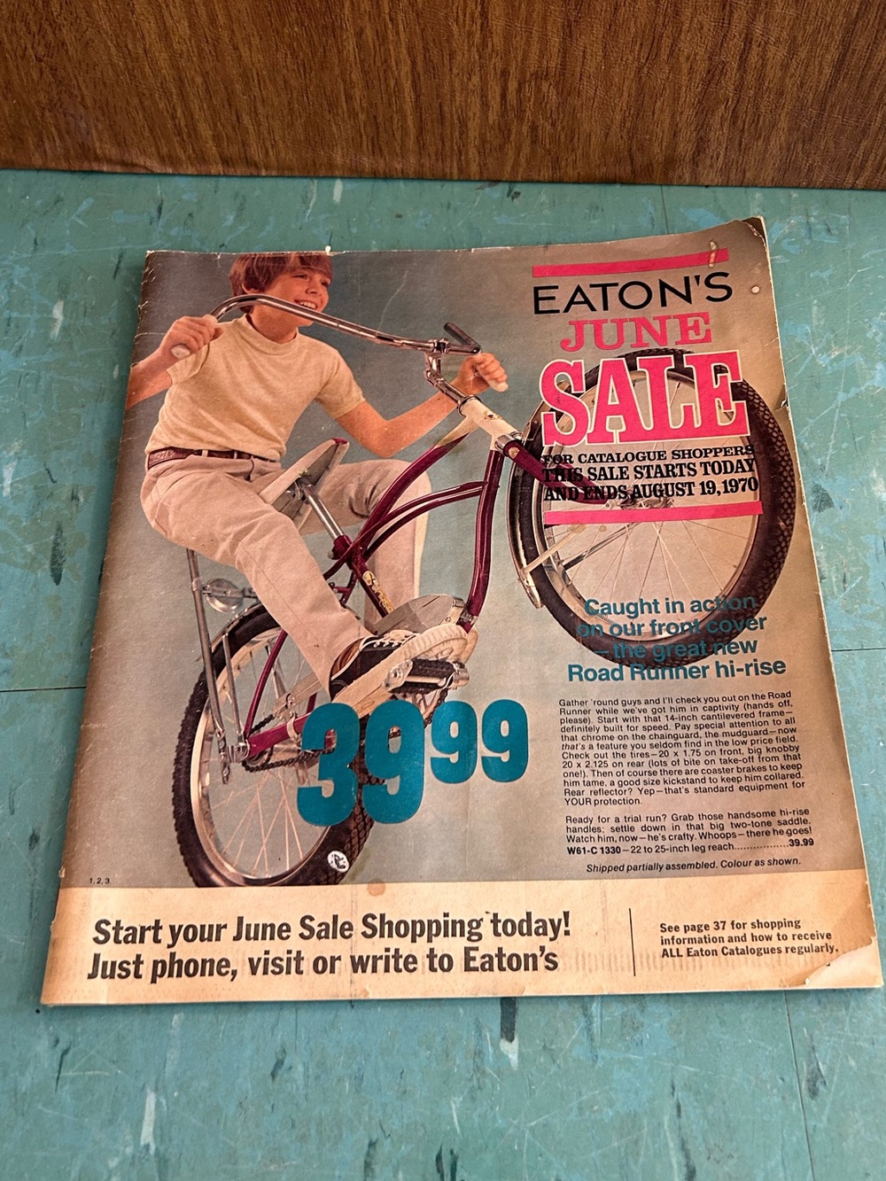 1970 Eatons sale catalogue ephemera